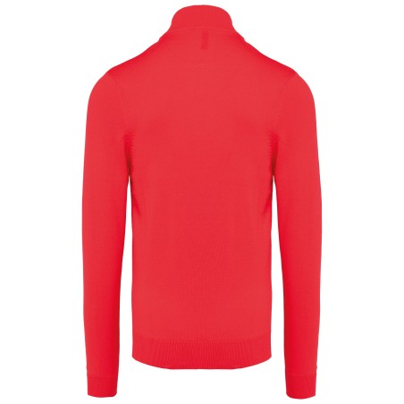 Chaqueta de punto con cremallera hombre
