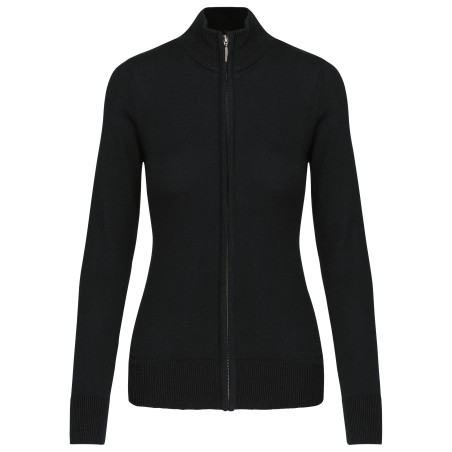 Ladies\\\' full zip cardigan