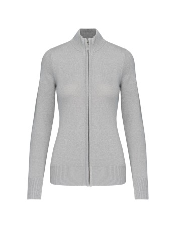 Ladies\\\' full zip cardigan 2