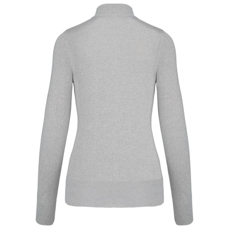 Chaqueta de punto con cremallera mujer