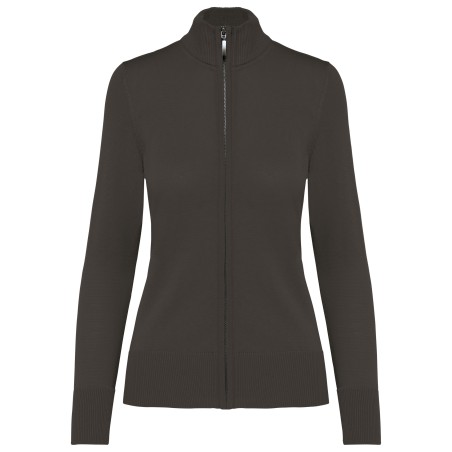 Ladies\\\' full zip cardigan