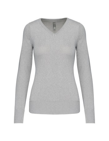 Ladies\\\' V-neck jumper 2