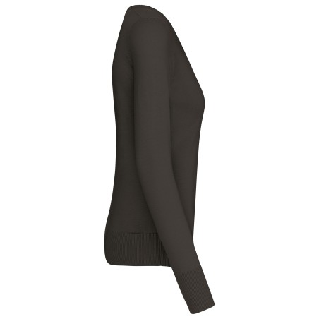 Ladies\\\' V-neck jumper