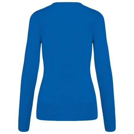 Jersey cuello de pico mujer