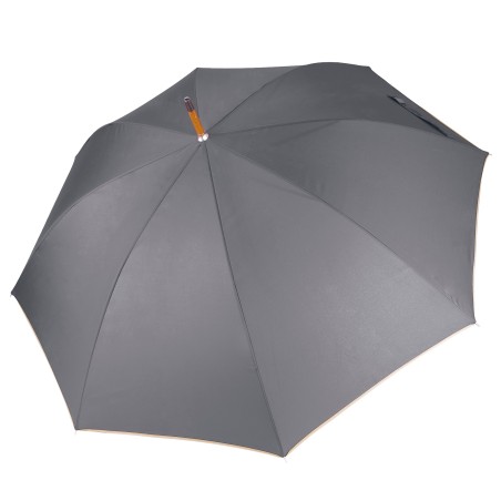 Auto open wooden umbrella
