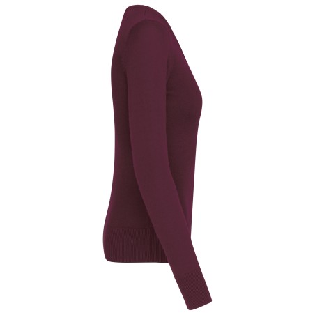 Ladies\\\' V-neck jumper