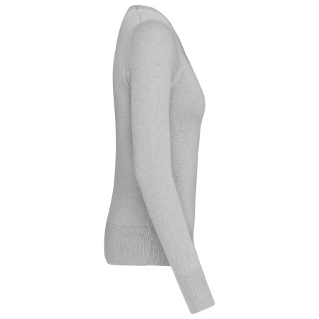 Jersey cuello redondo manga larga mujer