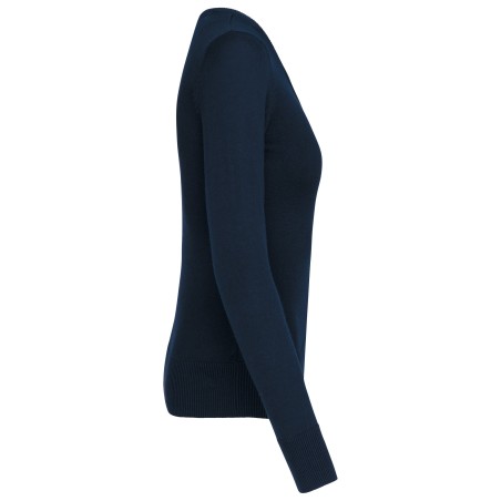 Jersey cuello redondo manga larga mujer