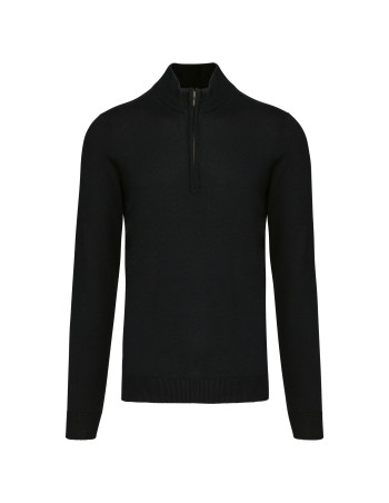 Men\\\'s zip neck jumper 2