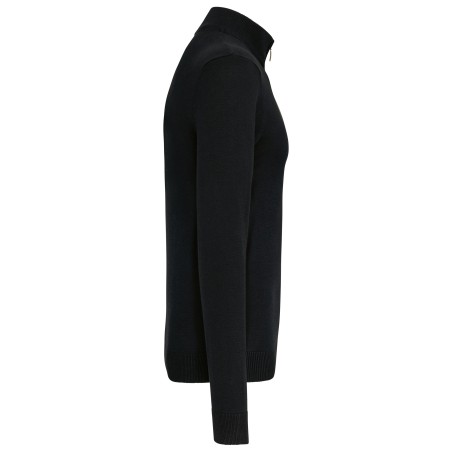 Men\\\'s zip neck jumper