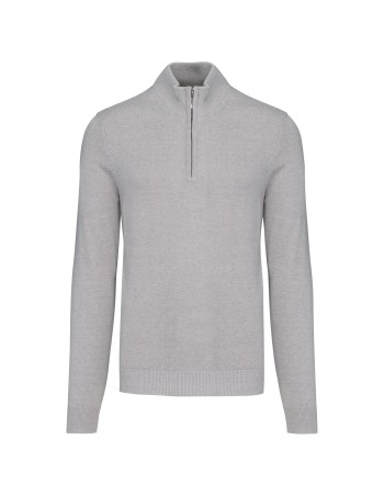 Men\\\'s zip neck jumper 2