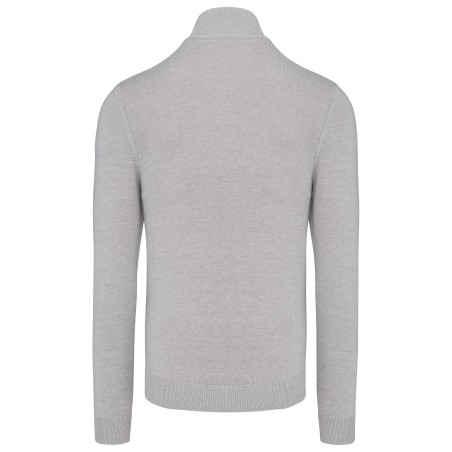 Men\\\'s zip neck jumper