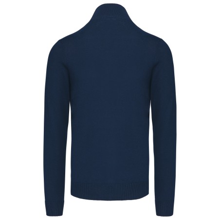 Men\\\'s zip neck jumper