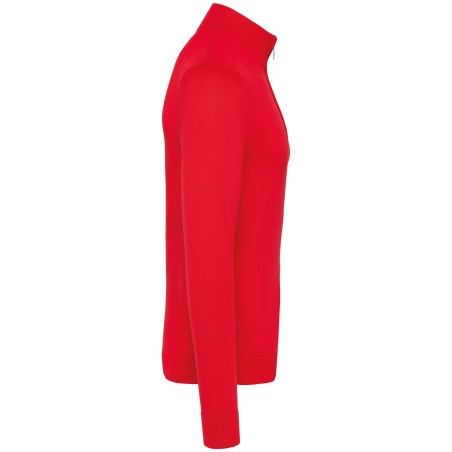 Men\\\'s zip neck jumper