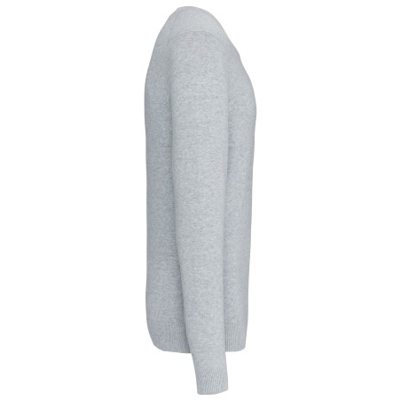 Men\\\'s premium V-neck jumper