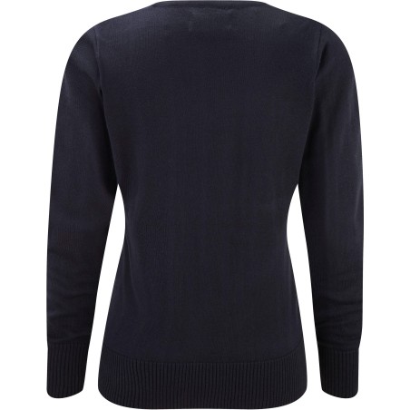 Jersey cuello de pico mujer