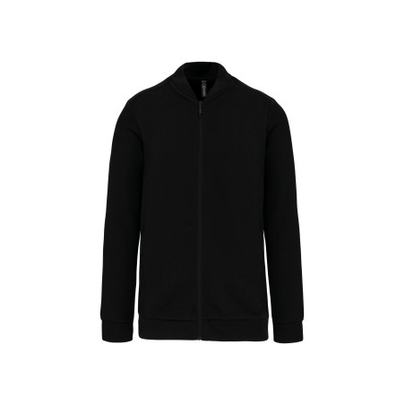 Full zip fleece sweatshirt