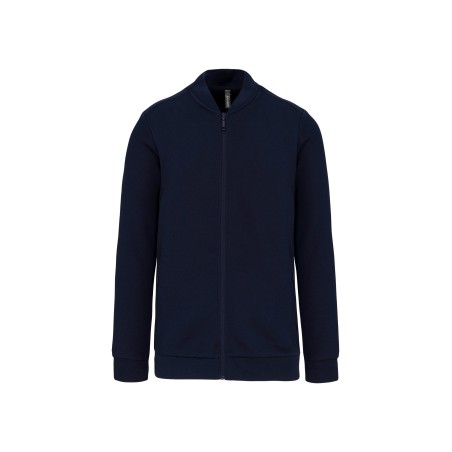 Full zip fleece sweatshirt