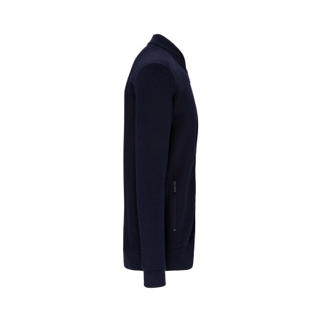 Full zip fleece sweatshirt