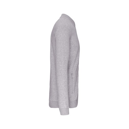 Full zip fleece sweatshirt