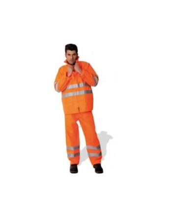 TRAJE DE LLUVIA ALTA VISIBILIDAD DOS PIEZAS 2