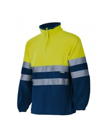 FORRO POLAR BICOLOR ALTA VISIBILIDAD REFLECTANTE