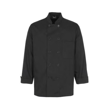 CHAQUETA DE COCINA MANGA LARGA CON BOTONES