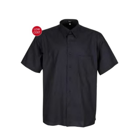 CAMISA NEGRA MANGA CORTA