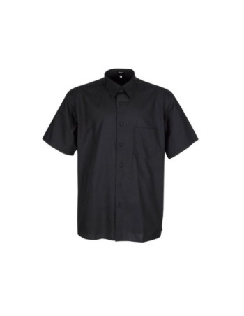 CAMISA NEGRA MANGA CORTA