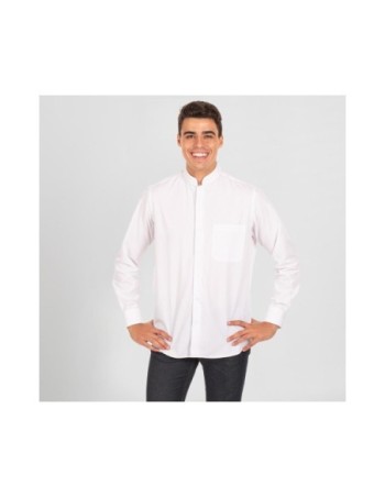 CAMISA MANGA LARGA CUELLO MAO
