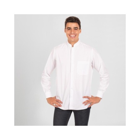 CAMISA MANGA LARGA CUELLO MAO
