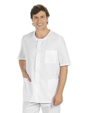 PIJAMA BLANCO SANITARIO CUELLO REDONDO