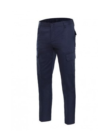 PANTALÓN DE TRABAJO 100% ALGODÓN MULTIBOLSILLOS 