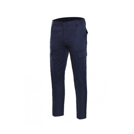 PANTALÓN DE TRABAJO 100% ALGODÓN MULTIBOLSILLOS 