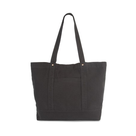Bolsa shopper grande con bolsillo lateral