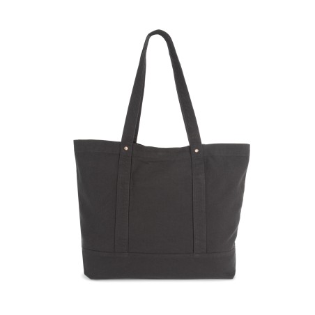 Bolsa shopper grande con bolsillo lateral