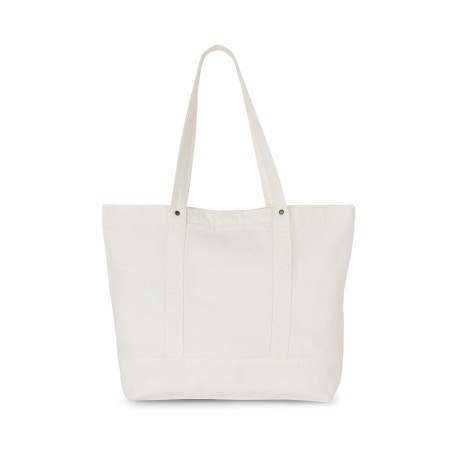 Bolsa shopper grande con bolsillo lateral