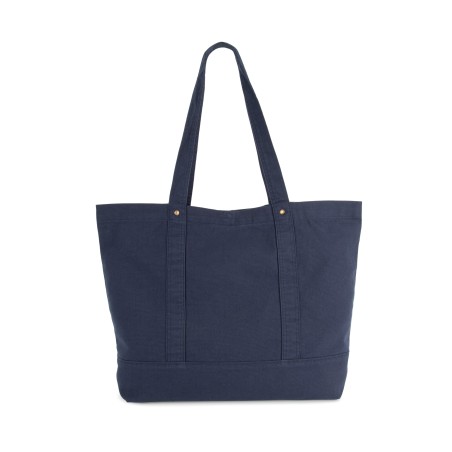 Bolsa shopper grande con bolsillo lateral