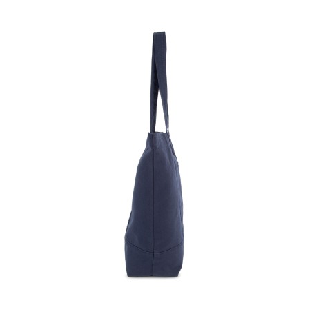 Bolsa shopper grande con bolsillo lateral