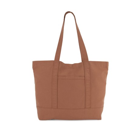 Bolsa shopper grande con bolsillo lateral