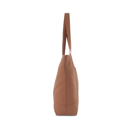 Bolsa shopper grande con bolsillo lateral