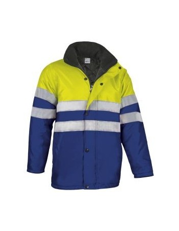 PARKA DE TRABAJO REFLECTANTE ALTA VISIBILIDAD