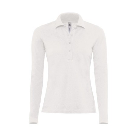 POLO DE MANGA LARGA MUJER 100% ALGODÓN