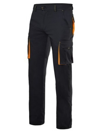 PANTALÓN DE TRABAJO MULTIBOLSILLOS BICOLOR STRETCH ELÁSTICO 2
