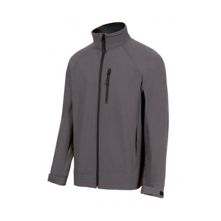 CHAQUETA DE TRABAJO SOFTSHELL AJUSTABLE EN PUÑOS