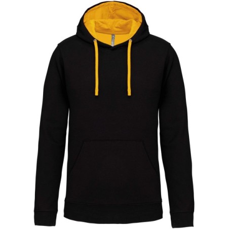 SUDADERA DE TRABAJO COMBINADA CON CAPUCHA