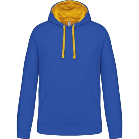 SUDADERA DE TRABAJO COMBINADA CON CAPUCHA