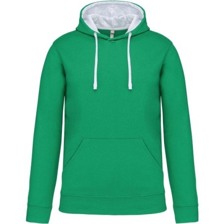 SUDADERA DE TRABAJO COMBINADA CON CAPUCHA