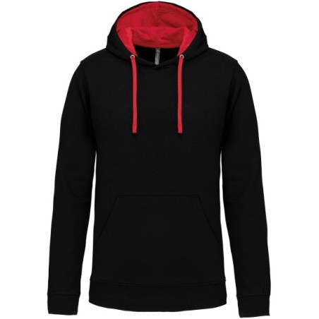 SUDADERA DE TRABAJO COMBINADA CON CAPUCHA
