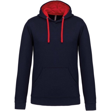 SUDADERA DE TRABAJO COMBINADA CON CAPUCHA